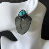 Сережки серії «Totem» Сірий