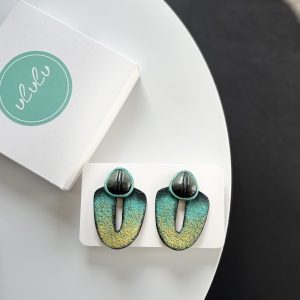 Сережки серії «Totem» Блакитні