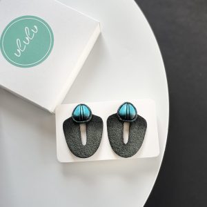 Сережки серії «Totem» Сірий