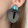 Сережки серії «Totem» Сірий