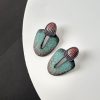 Сережки серії «Totem» Денім